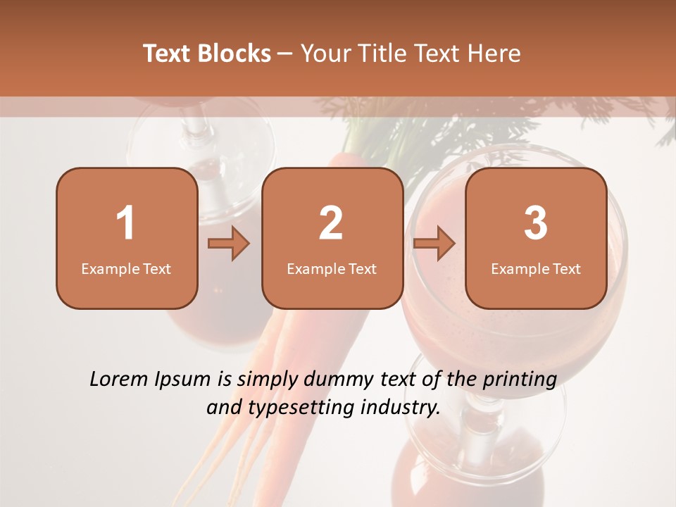 Vodka Water Cocktail PowerPoint Template