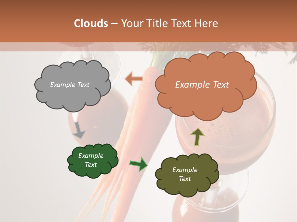 Vodka Water Cocktail PowerPoint Template