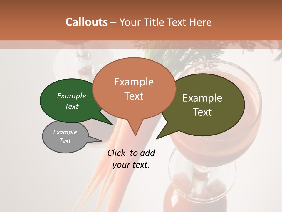 Vodka Water Cocktail PowerPoint Template