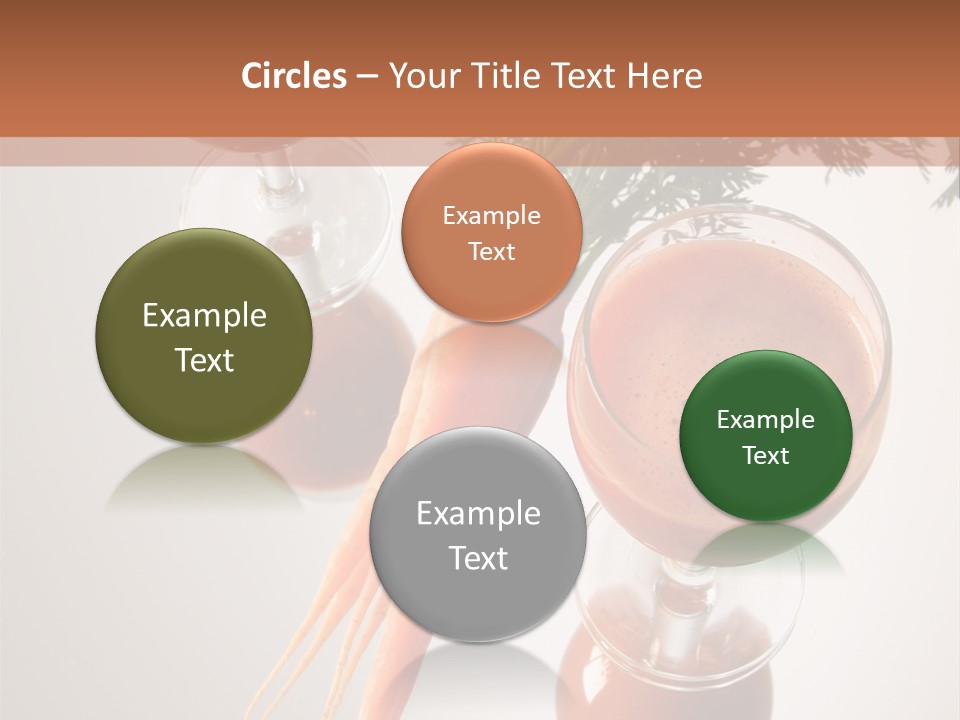 Vodka Water Cocktail PowerPoint Template