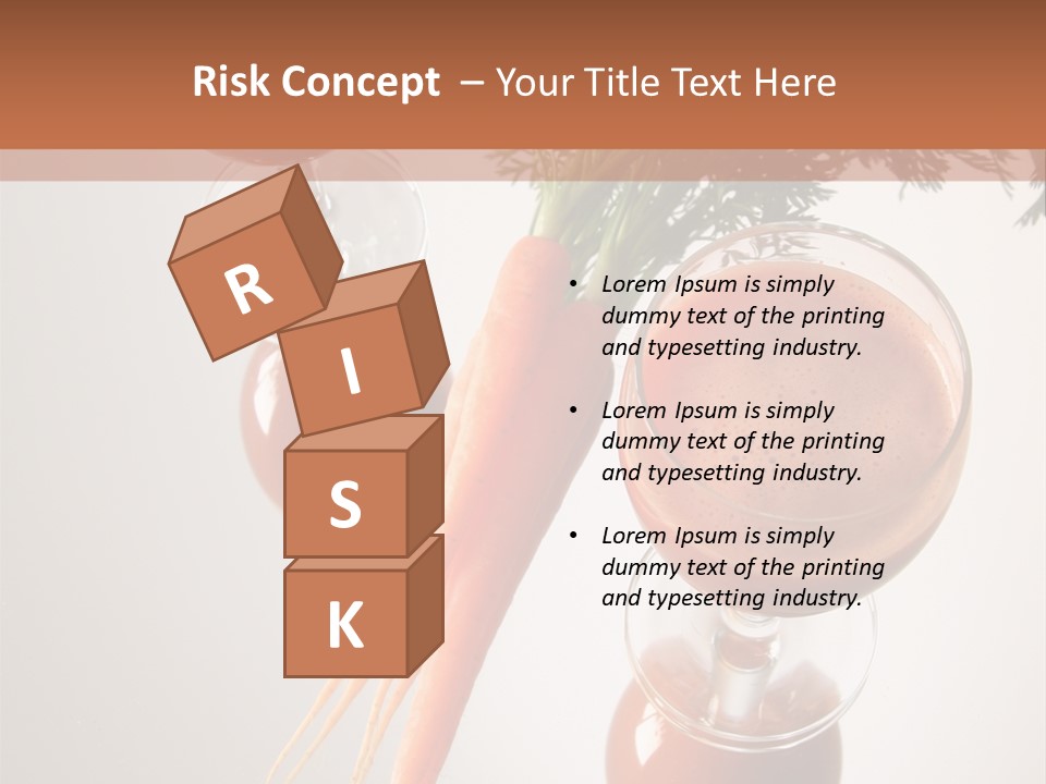 Vodka Water Cocktail PowerPoint Template