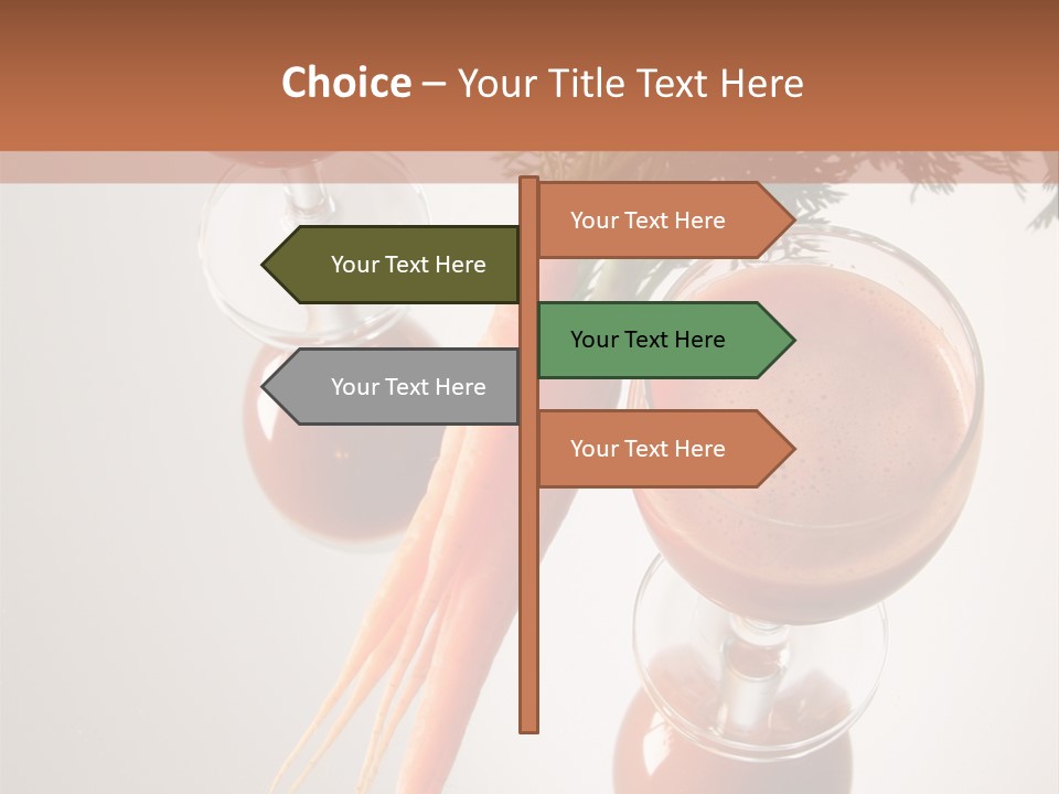 Vodka Water Cocktail PowerPoint Template