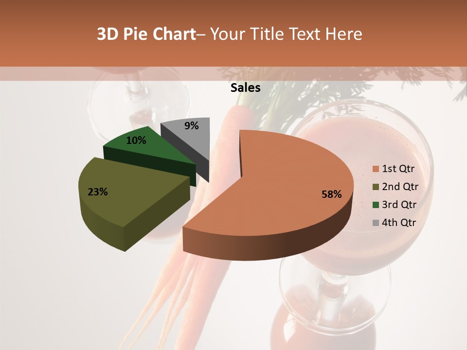 Vodka Water Cocktail PowerPoint Template