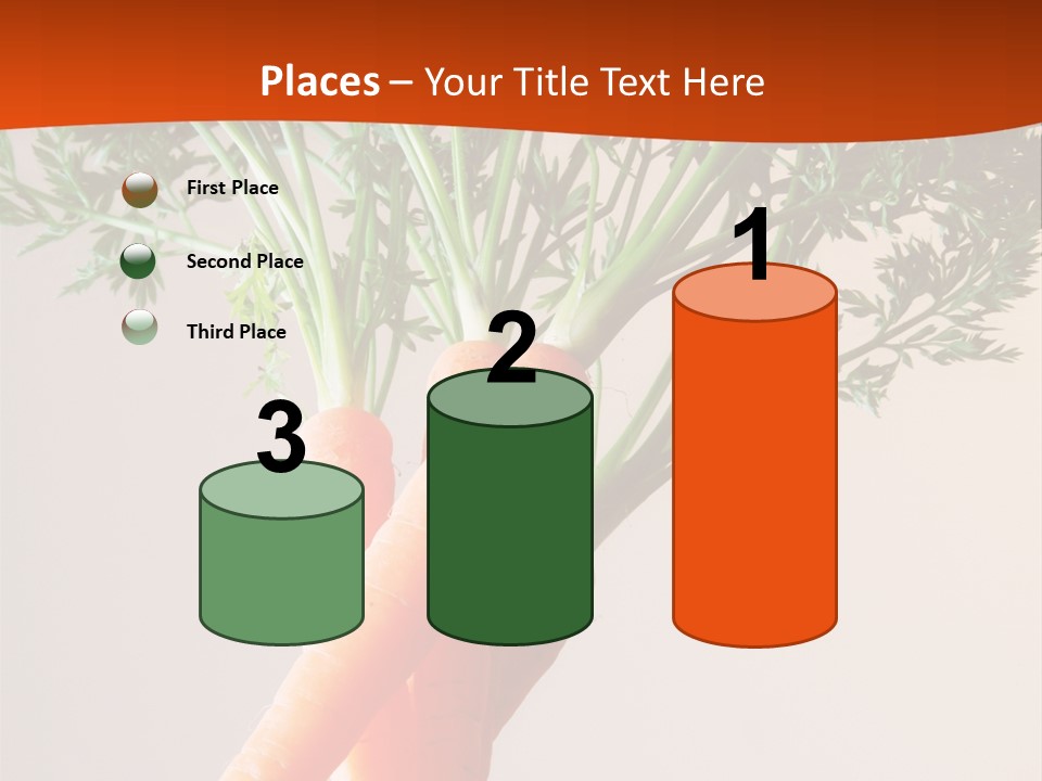 Drinking Vegetable Juice PowerPoint Template