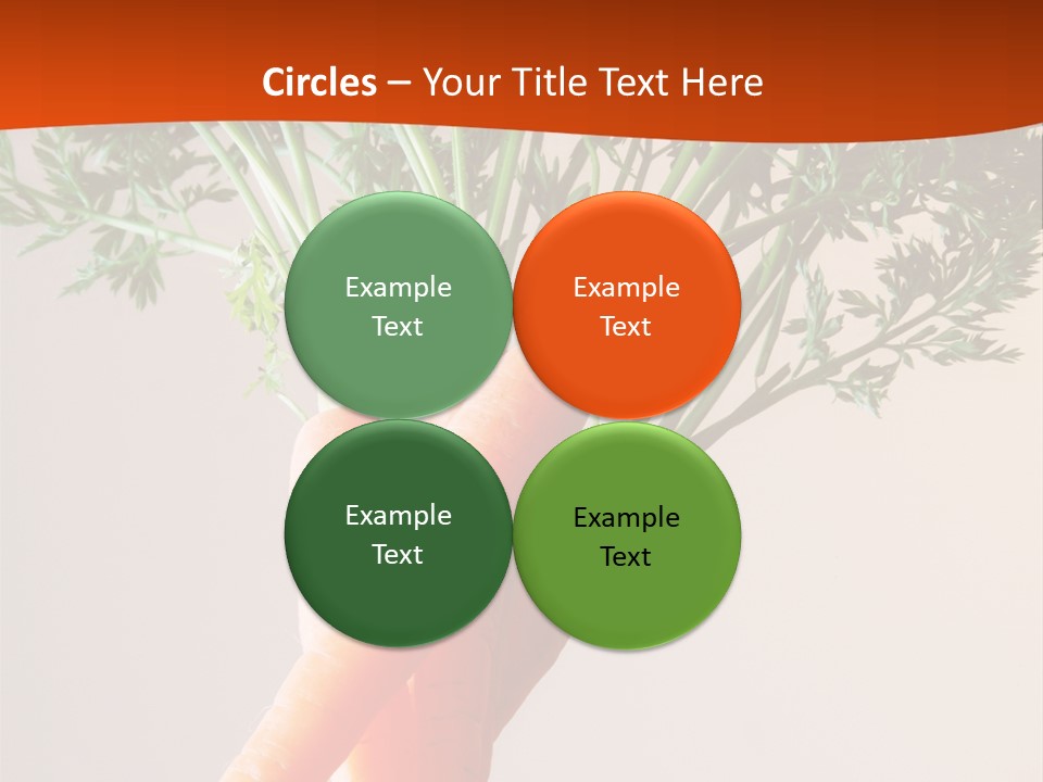 Drinking Vegetable Juice PowerPoint Template