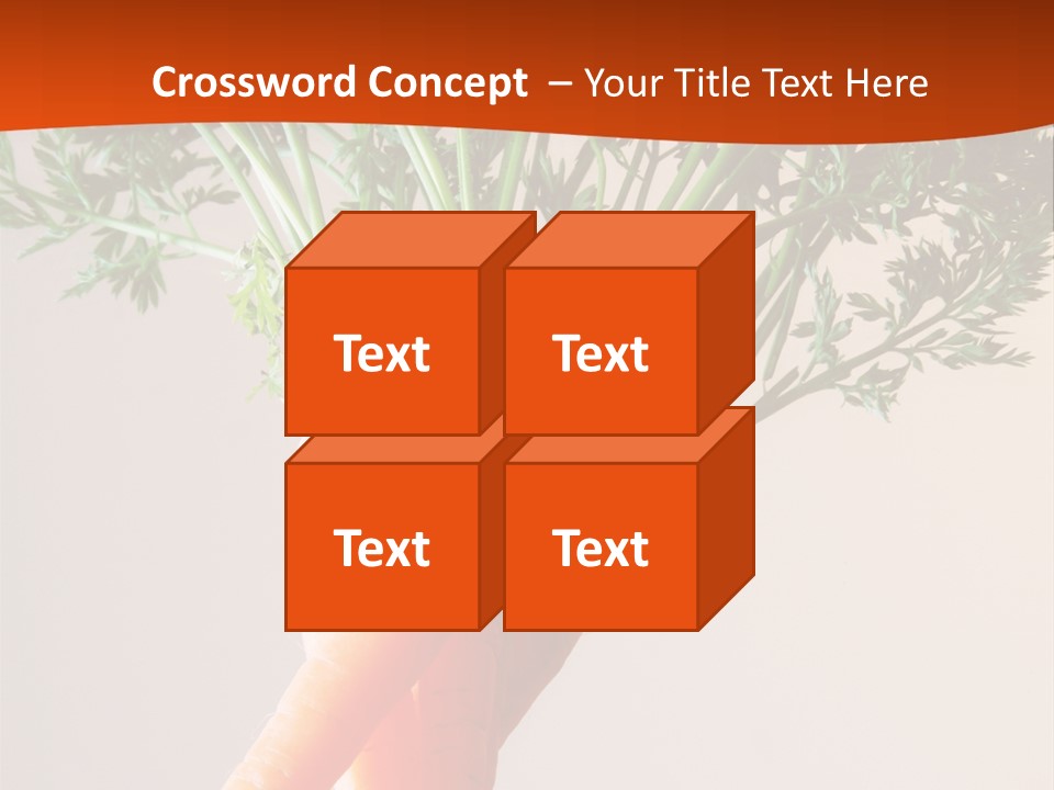 Drinking Vegetable Juice PowerPoint Template