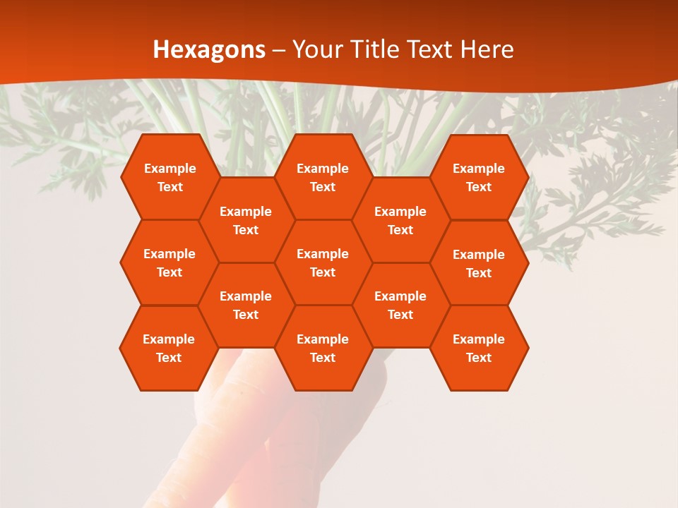 Drinking Vegetable Juice PowerPoint Template