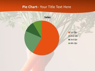 Drinking Vegetable Juice PowerPoint Template