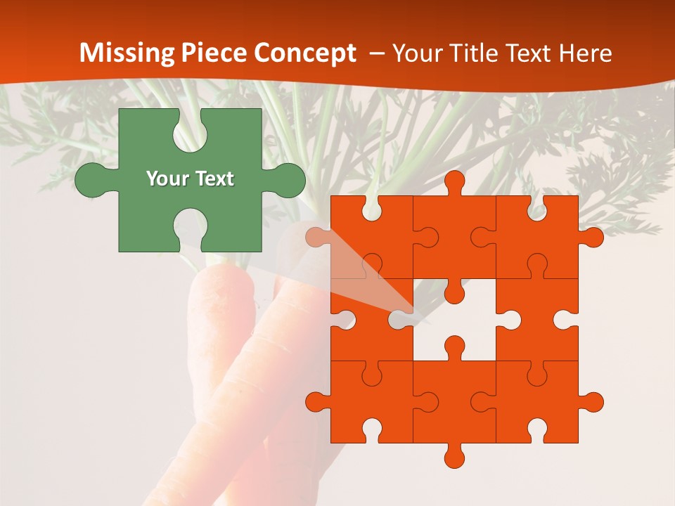 Drinking Vegetable Juice PowerPoint Template