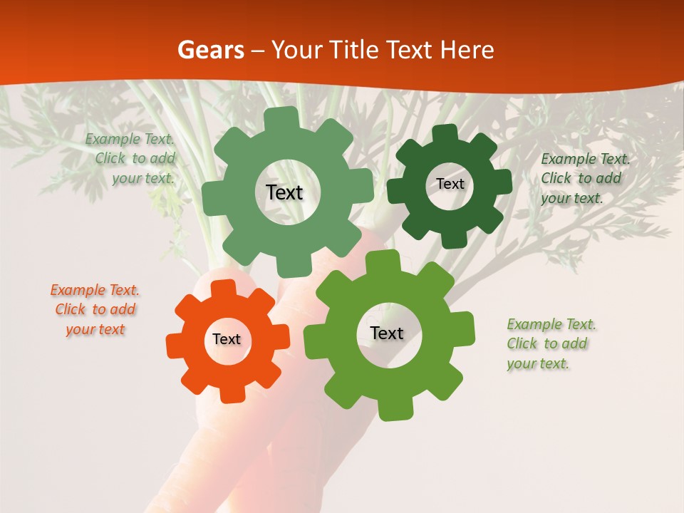 Drinking Vegetable Juice PowerPoint Template