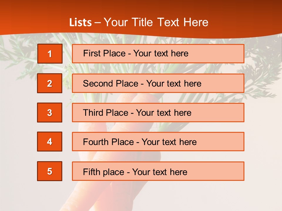 Drinking Vegetable Juice PowerPoint Template