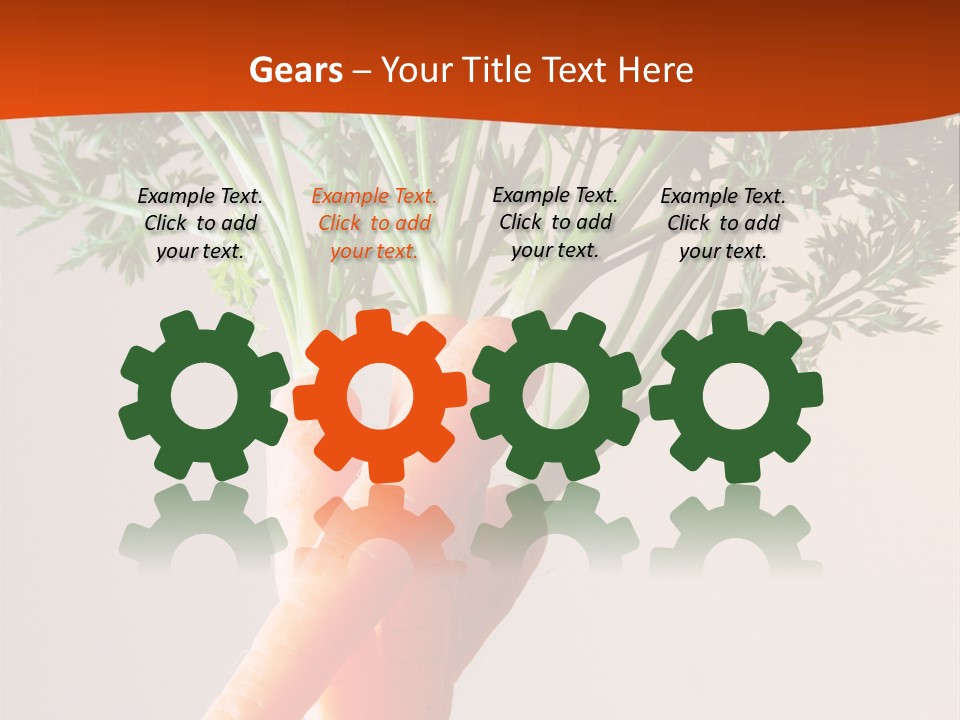 Drinking Vegetable Juice PowerPoint Template