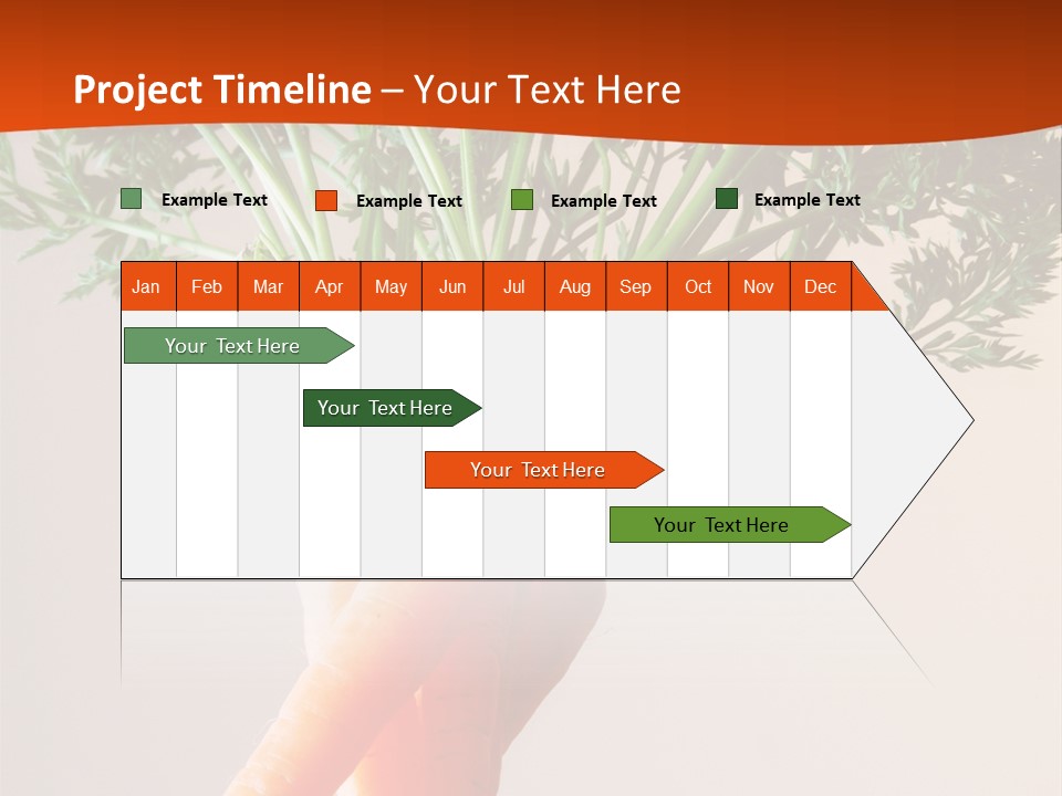 Drinking Vegetable Juice PowerPoint Template