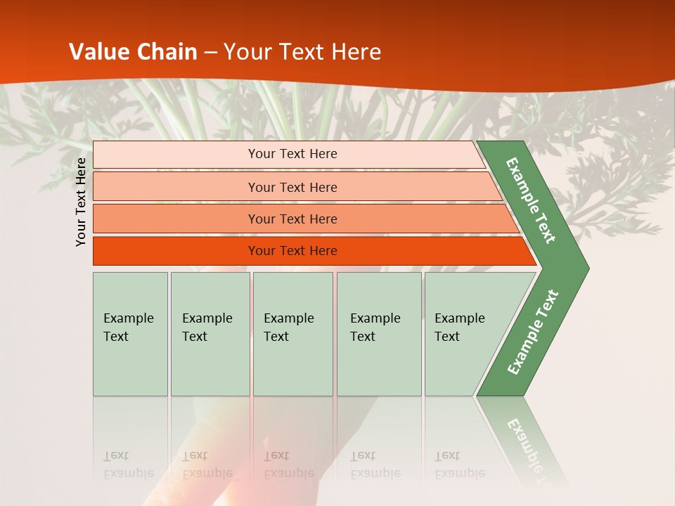 Drinking Vegetable Juice PowerPoint Template