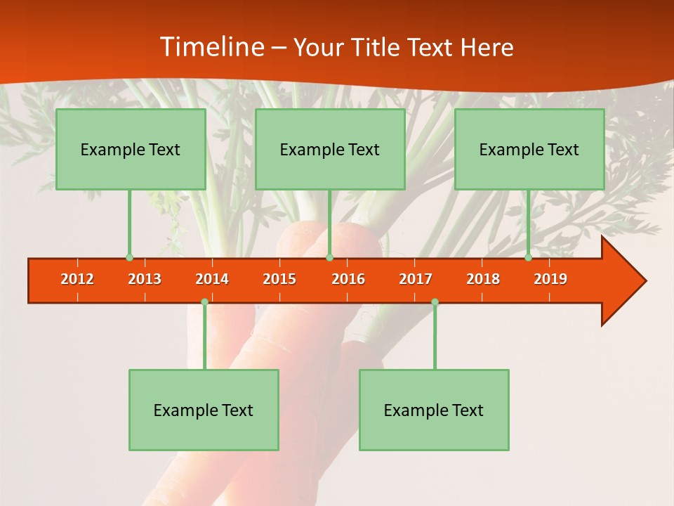 Drinking Vegetable Juice PowerPoint Template