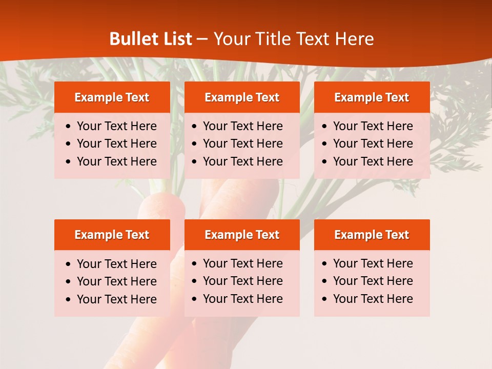 Drinking Vegetable Juice PowerPoint Template