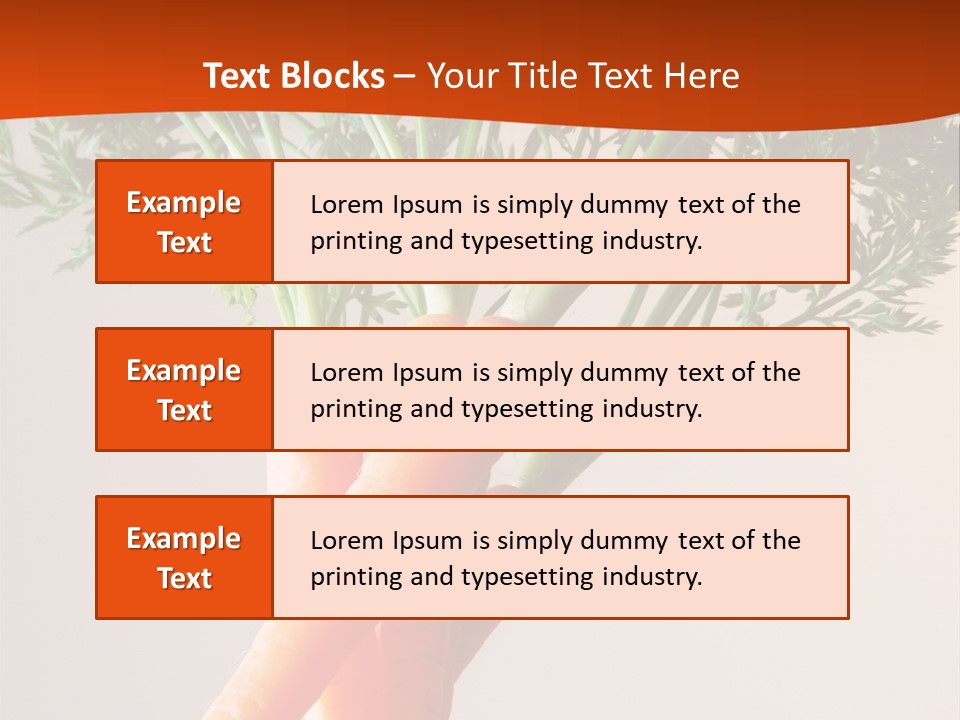 Drinking Vegetable Juice PowerPoint Template