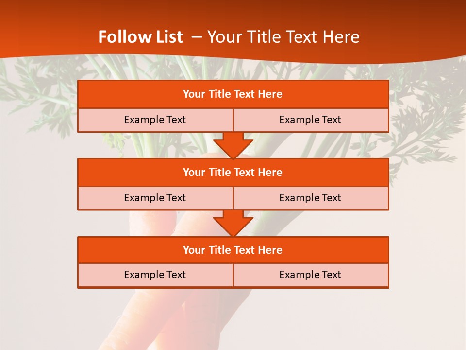 Drinking Vegetable Juice PowerPoint Template