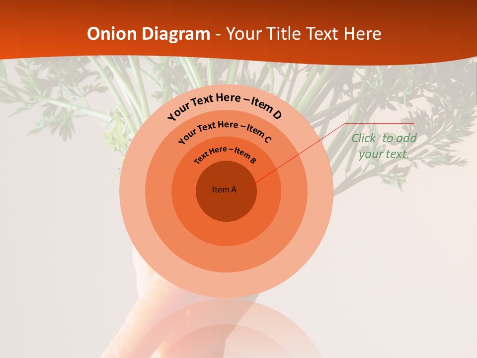 Drinking Vegetable Juice PowerPoint Template