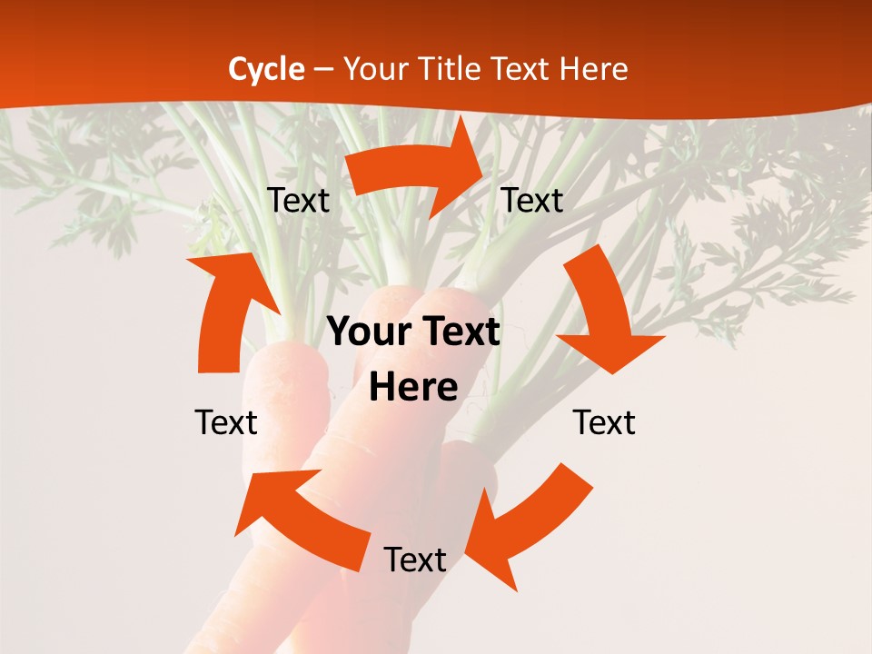 Drinking Vegetable Juice PowerPoint Template