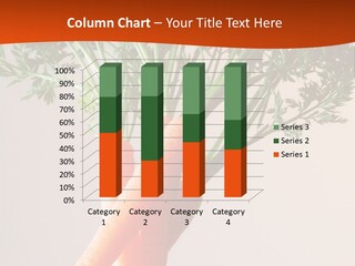 Drinking Vegetable Juice PowerPoint Template