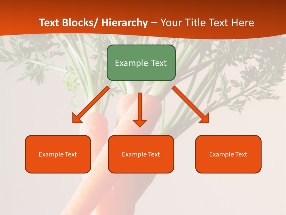 Drinking Vegetable Juice PowerPoint Template