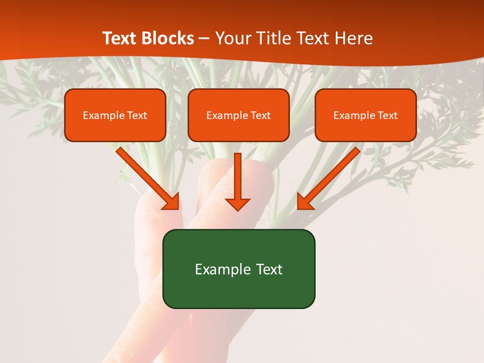 Drinking Vegetable Juice PowerPoint Template
