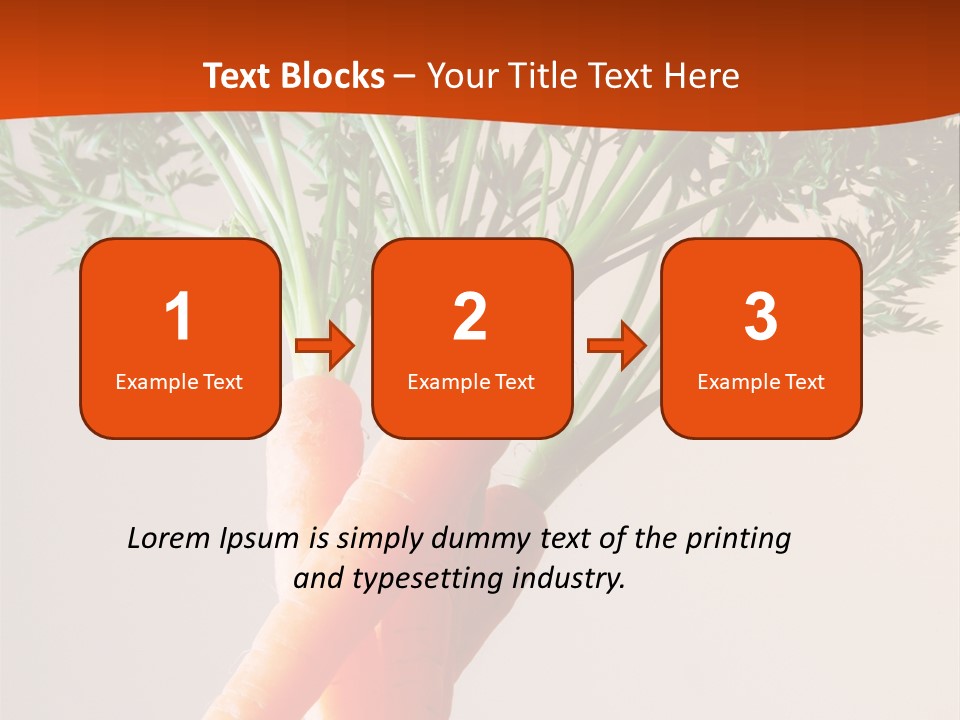 Drinking Vegetable Juice PowerPoint Template