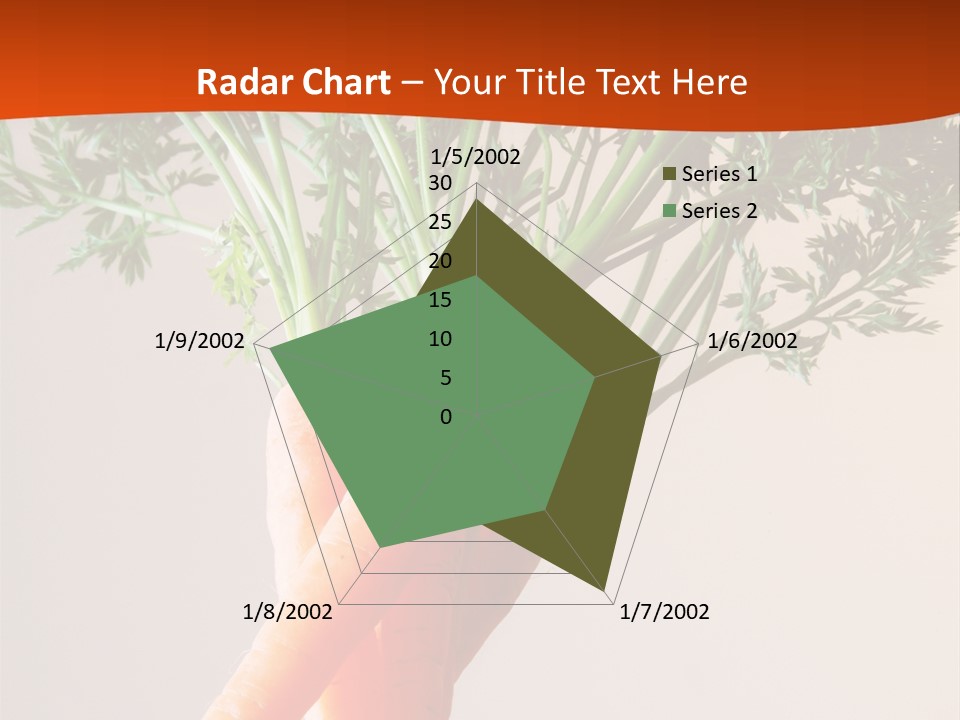 Drinking Vegetable Juice PowerPoint Template