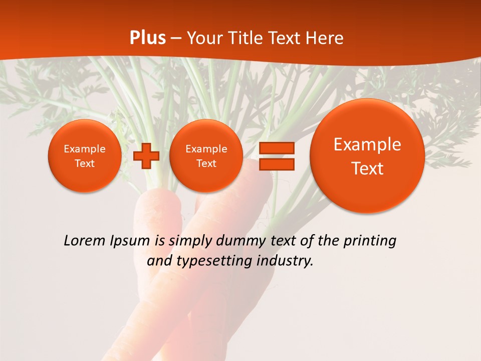 Drinking Vegetable Juice PowerPoint Template