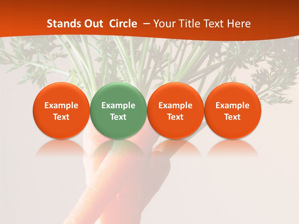 Drinking Vegetable Juice PowerPoint Template
