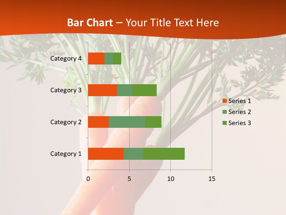Drinking Vegetable Juice PowerPoint Template