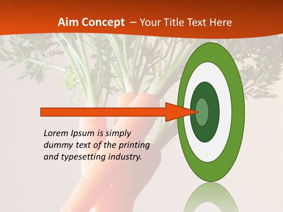Drinking Vegetable Juice PowerPoint Template