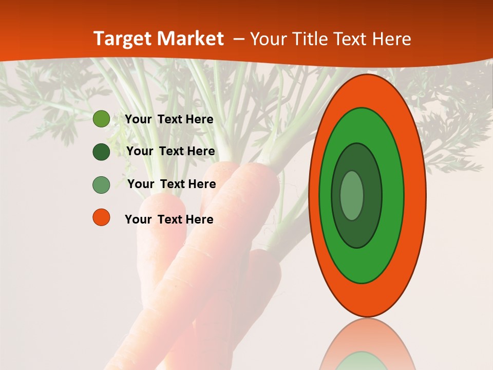 Drinking Vegetable Juice PowerPoint Template