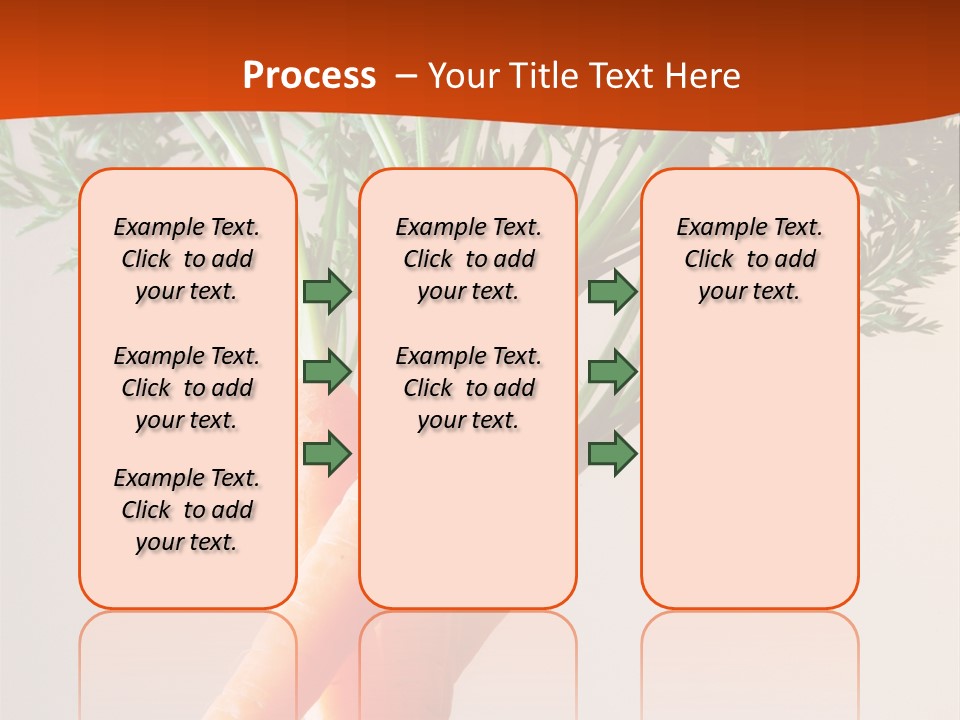 Drinking Vegetable Juice PowerPoint Template