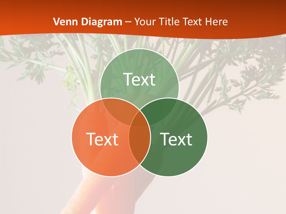 Drinking Vegetable Juice PowerPoint Template