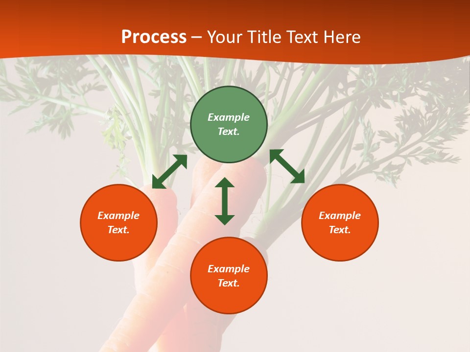 Drinking Vegetable Juice PowerPoint Template