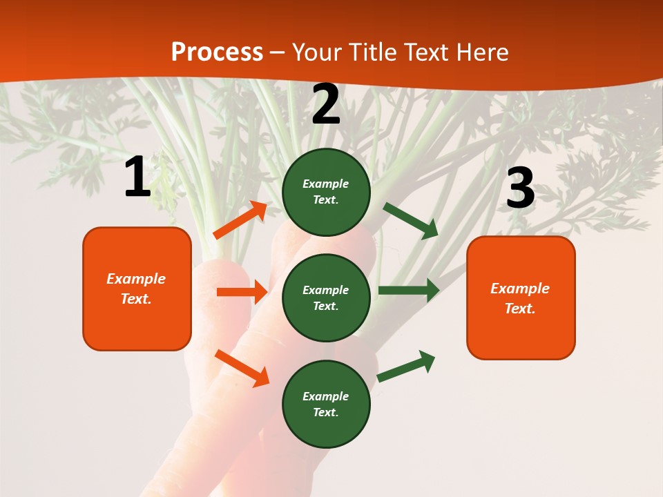 Drinking Vegetable Juice PowerPoint Template