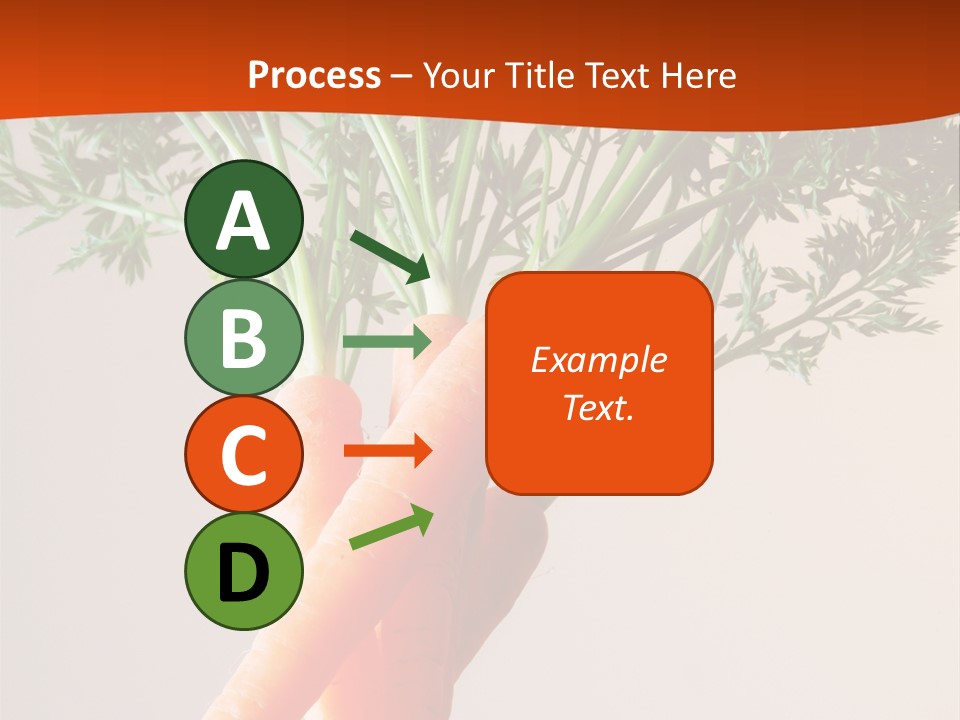 Drinking Vegetable Juice PowerPoint Template
