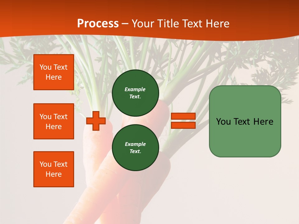 Drinking Vegetable Juice PowerPoint Template