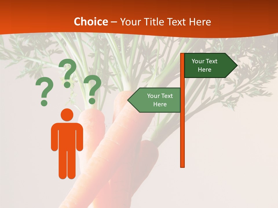 Drinking Vegetable Juice PowerPoint Template