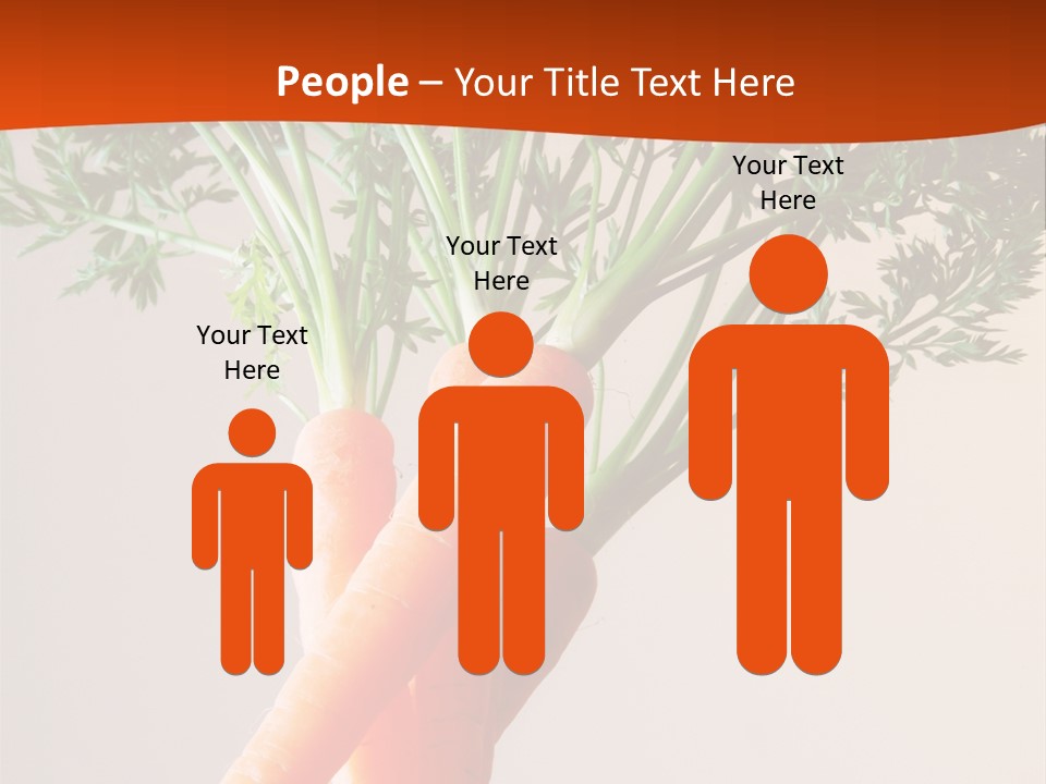 Drinking Vegetable Juice PowerPoint Template