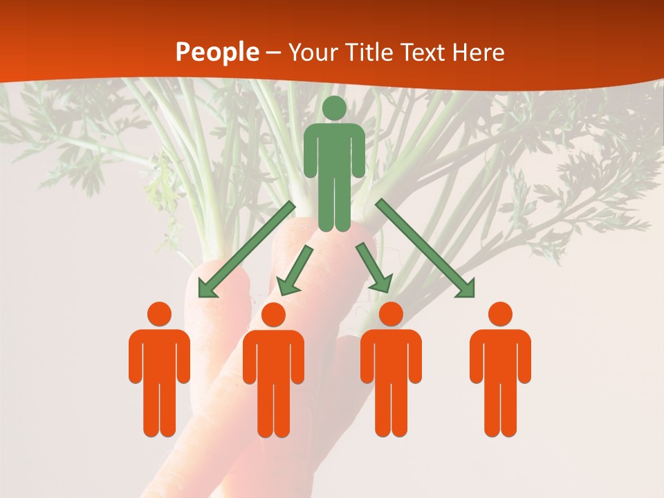 Drinking Vegetable Juice PowerPoint Template