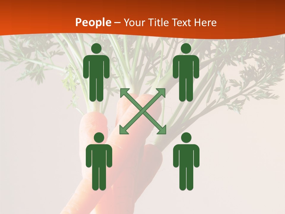 Drinking Vegetable Juice PowerPoint Template