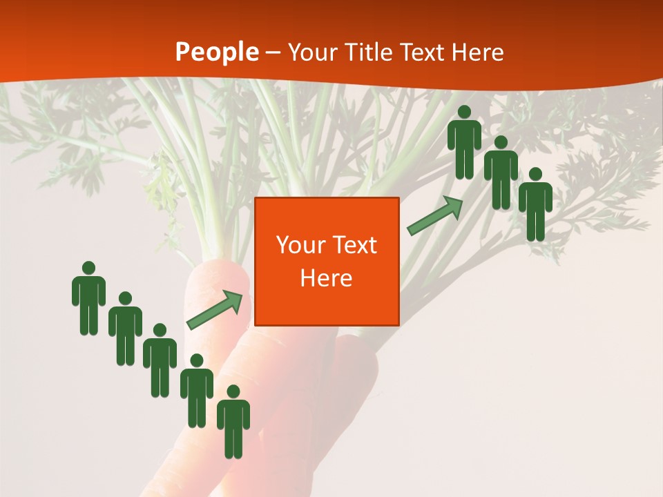 Drinking Vegetable Juice PowerPoint Template