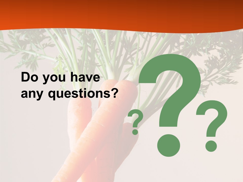 Drinking Vegetable Juice PowerPoint Template