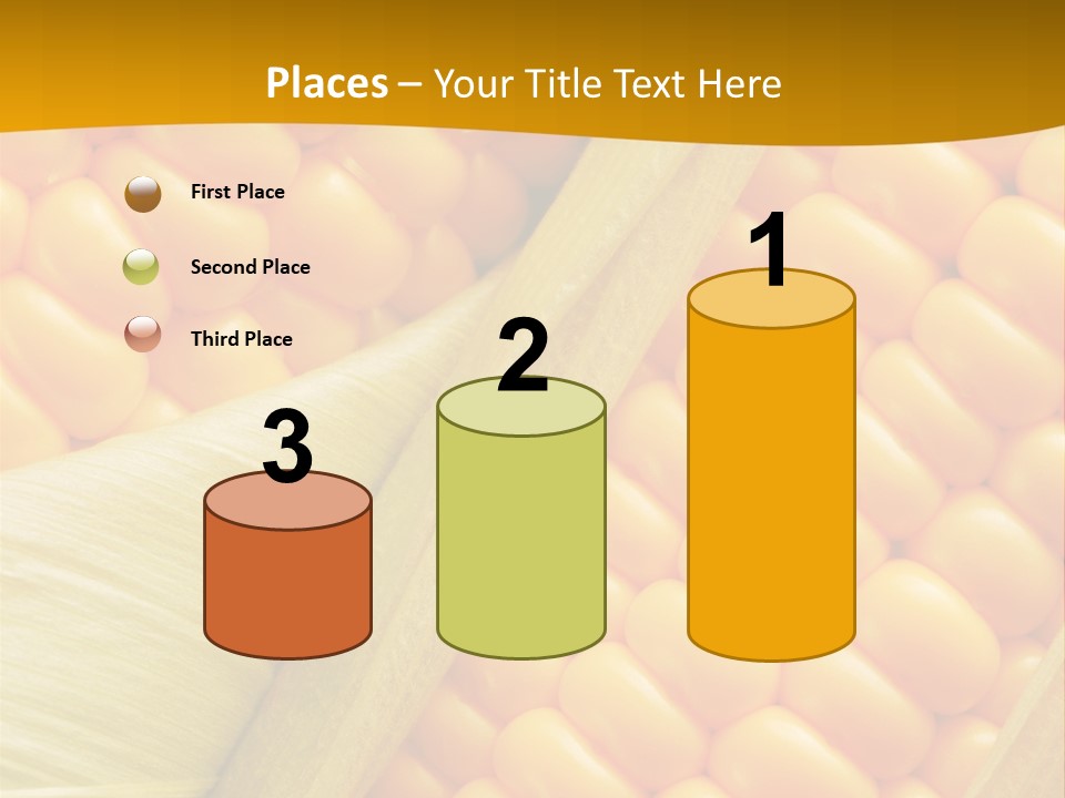 Sweet Corn Plant Crop PowerPoint Template