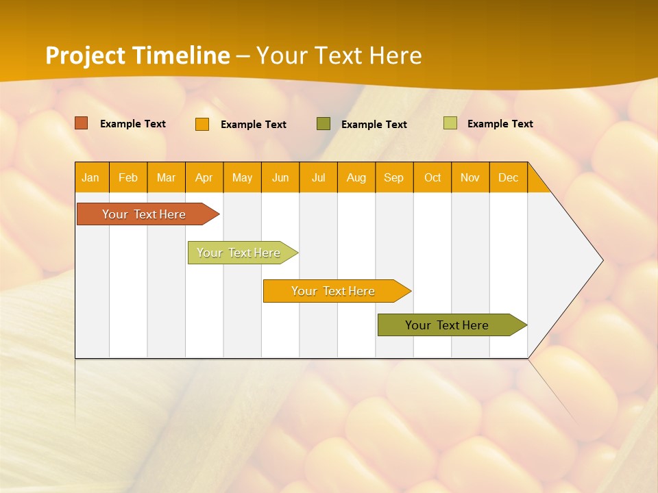Sweet Corn Plant Crop PowerPoint Template