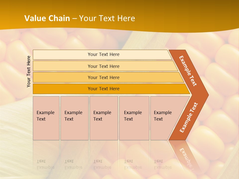 Sweet Corn Plant Crop PowerPoint Template