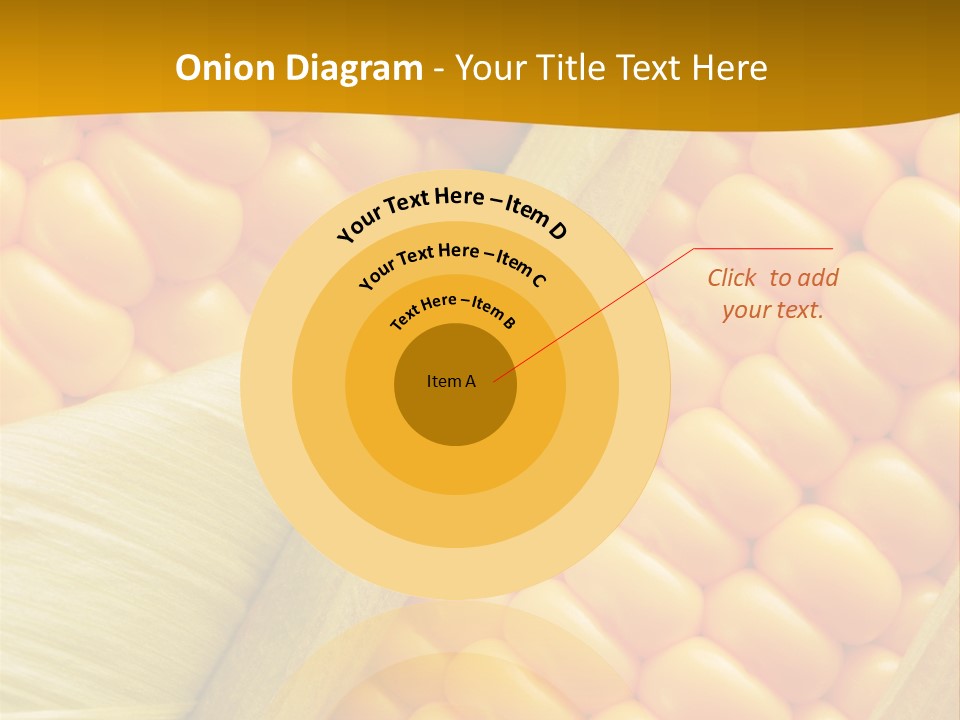 Sweet Corn Plant Crop PowerPoint Template